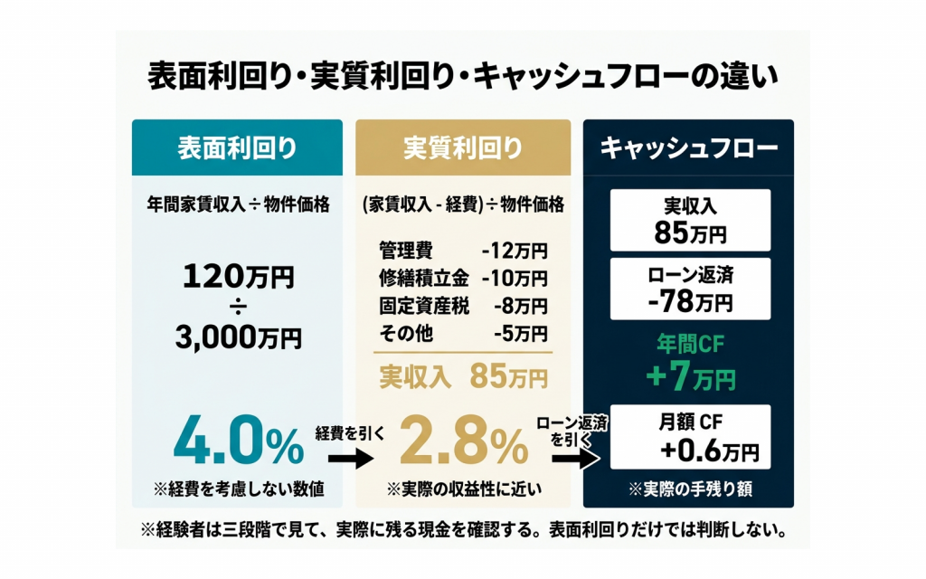 経験者が見る利回り水準