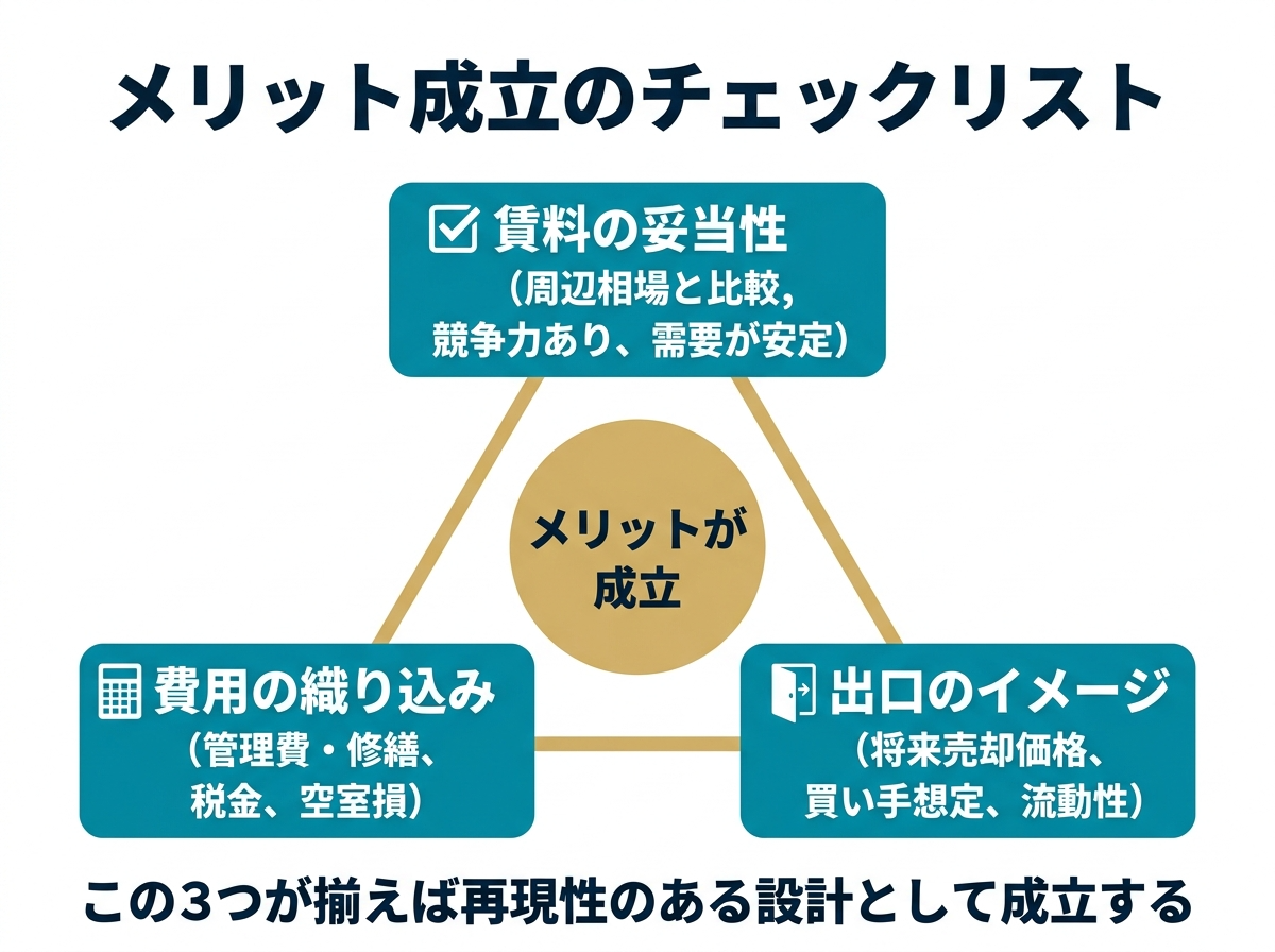 ① 2不動産投資のメリットを信じていい条件６