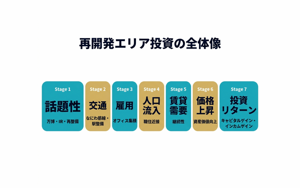 再開発エリア投資の正しい判断方法