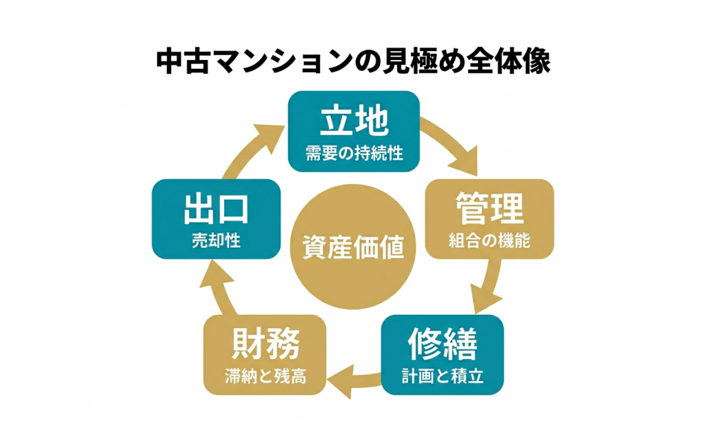 良い中古マンションの見分け方