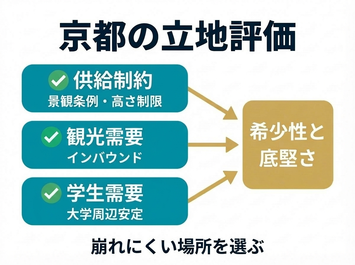 ② 4画像案：京都の立地評価図
