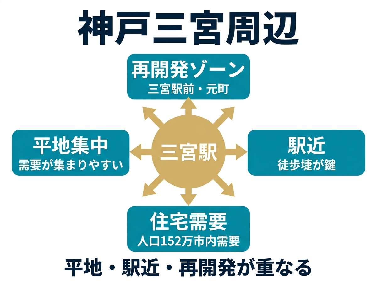 ② 4画像案：神戸三宮周辺図