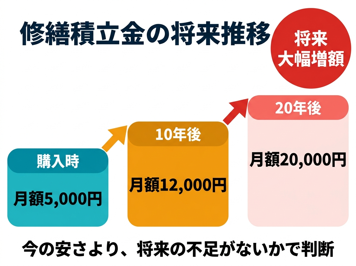 ② 6画像案：修繕積立金の推移図