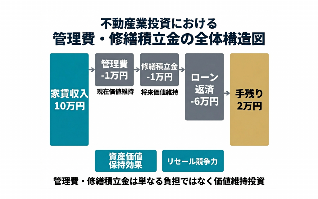 管理費・修繕積立金の考え方
