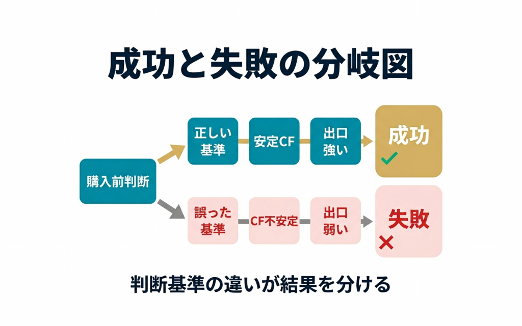 区分投資で失敗しやすいパターン