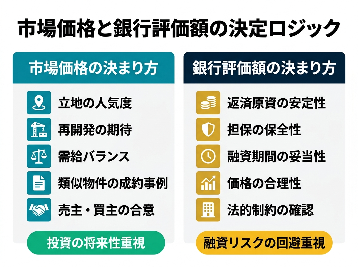 ③ 8銀行評価額と価格の関係２